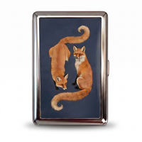 Sly Foxes Tin Cardholder Wallet