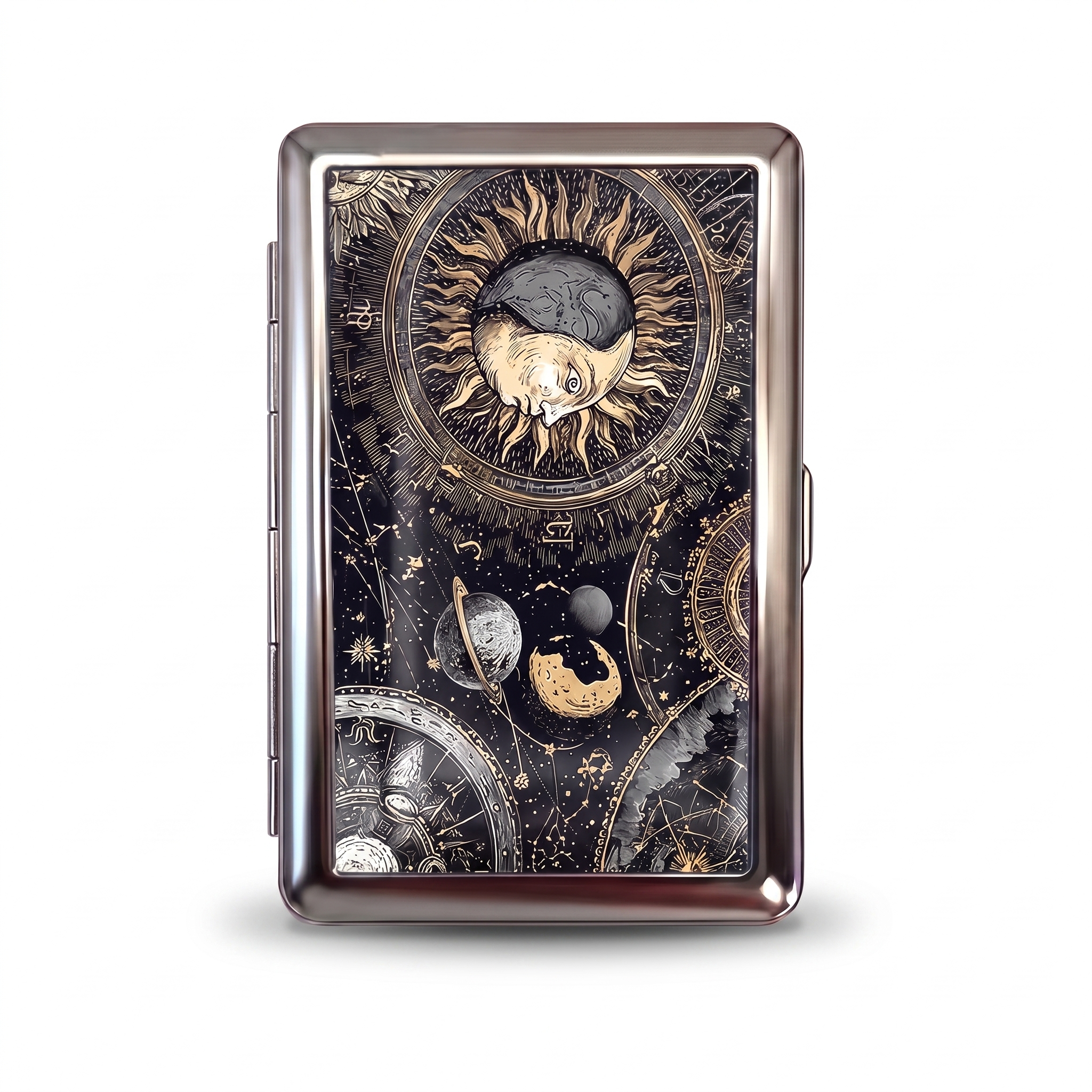 Stargazer Tin Cardholder Wallet