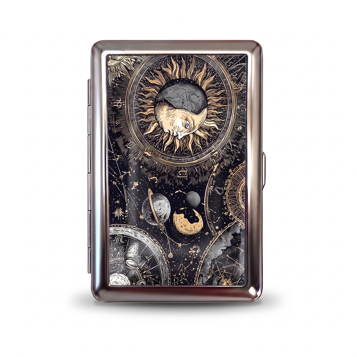 Stargazer Tin Cardholder Wallet